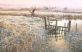 Famous Barn Paintings - Barn Owl in The Morning